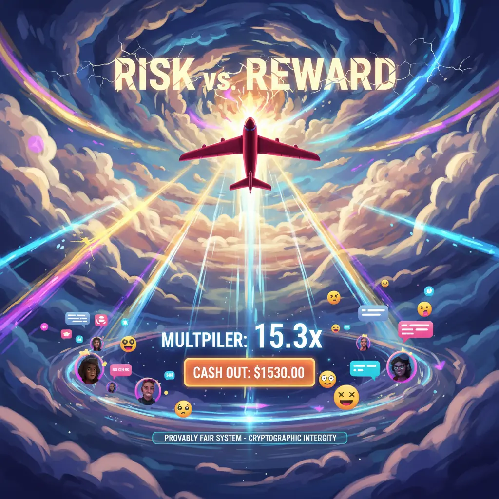 Soaring-Red-Plane-Thrill
